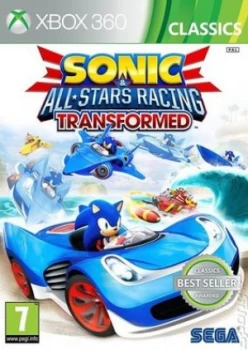Sonic & All Stars Racing Transformed Xbox 360 Game
