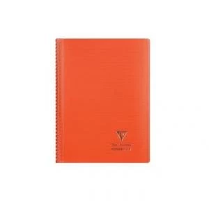 Koverbook Wirebound A4 PP Cover 160p Red Pack 5 69546EX