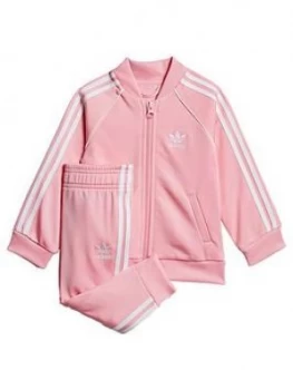 Boys, adidas Originals SST Tracksuit - Pink, Size 18-24 Months