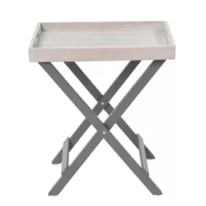 Florenity Grigio Folding Butler Tray - Grey