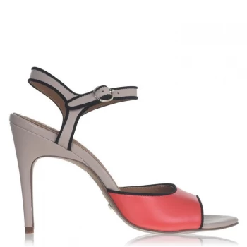 Reiss Margot Strap - Coral Red Calf