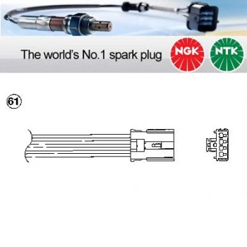 1x NGK NTK Oxygen O2 Lambda Sensor OTA4F-5G2 OTA4F5G2 (1927)