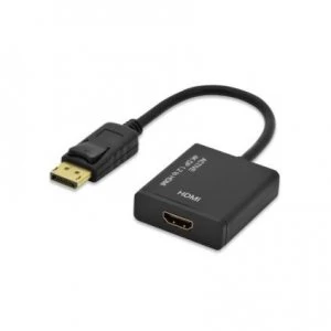 Ednet 84517 video cable adapter 0.2 m HDMI DisplayPort Black