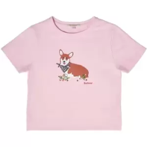 Barbour Girls Hallie T-Shirt - Pink