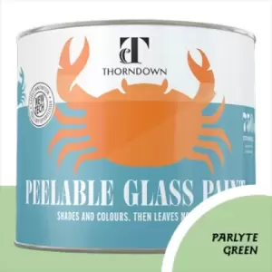 Thorndown Parlyte Green Peelable Glass Paint 150ml - Opaque
