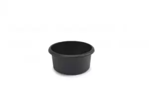 Whitefurze Round Bowl, 26cm, Small, Black