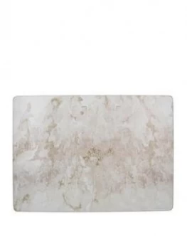Creative Tops Set Of 4 Large Grey Marble Placemats