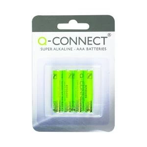 Q-Connect AAA Battery Pack of 4 KF00488