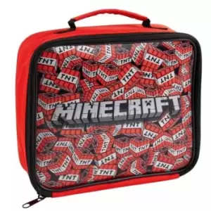 Minecraft TNT Lunch Bag (One Size) (Red/Black/White)