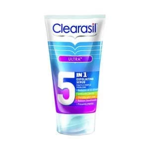 Clearasil Ultra 5 In 1 Exfoliating Scrub 150ml