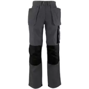Alexandra Womens/Ladies Tungsten Holster Work Trousers (8R) (Grey/Black) - Grey/Black