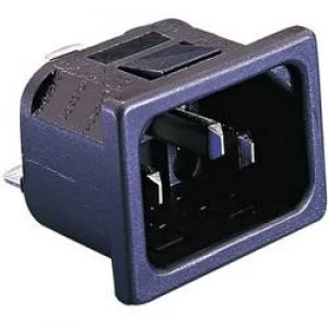 IEC connector C14 Series mains connectors PX Plug vertical mount