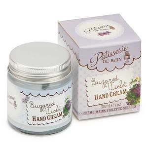 Patisserie de Bain Sugared Violet Hand Cream Jar 30ml
