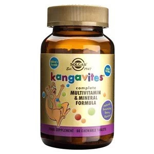 Solgar Kangavitesamp174 Multivitamin and Mineral Chewable Tablets Bouncing Berry 60 chewable tablets