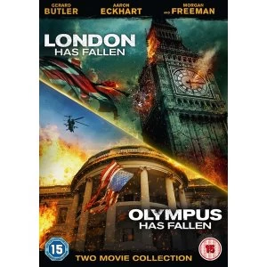 2 Movie Collection - London Has Fallen / Olympus Has Fallen DVD
