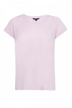 French Connection Hetty Marl T Shirt Purple