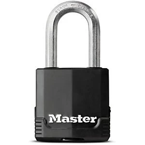 Master Lock Excell M115KALF Long Shackle Weather Tough Laminated Steel Padlock 45mm