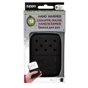 Zippo 12 Hour Easy Fill Re Useable Hand Warmer Black