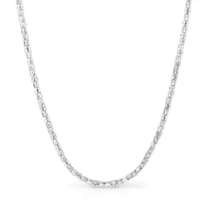 Fred Bennett Stainless Steel Popcorn Chain Necklace