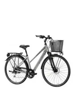 Lombardo Milano 48cm 700c Ladies front suspension fully equipped hybrid, One Colour, Women