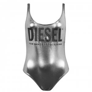 Diesel Logo Swimsuit - Slvr E2308
