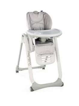 Chicco Polly 2 Start Highchair - Happy Silver, One Colour