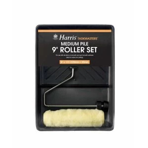 Harris Taskmasters Medium Pile 9" Roller Set