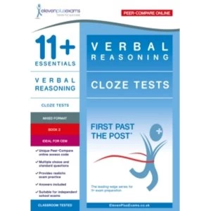 11+ Essentials Verbal Reasoning: Cloze Tests Book 2