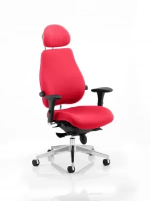 Chiro Plus Ultimate With Headrest Bespoke Colour Post Box Red