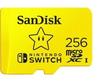 SanDisk Nintendo Switch 256GB MicroSDXC Memory Card