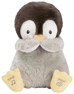 Gund Kissy the Penguin Animated Musical Soft Toy
