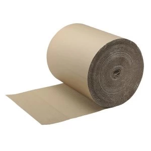 Corrugated Paper 900mm x 75m 100 percent Recycled Single-faced Roll