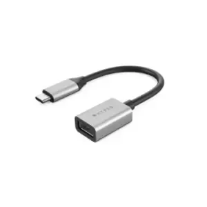 HYPER HD425D-GL USB cable 0.0176 m USB 3.2 Gen 2 (3.1 Gen 2) USB C USB A Black Silver