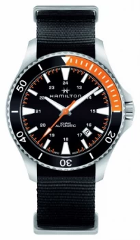Hamilton Mens Khaki Navy Scuba Automatic Black H82305931 Watch