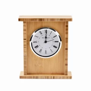 WILLIAM WIDDOP Wooden Arched Mantel Clock