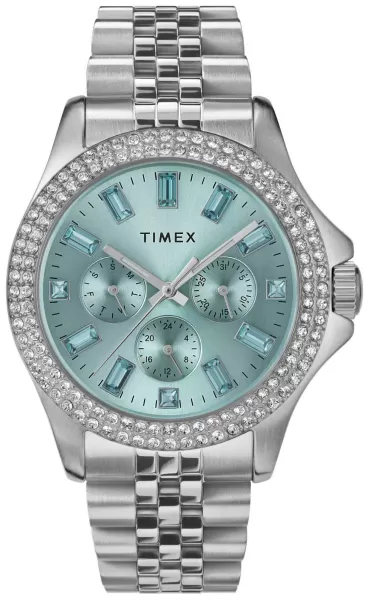Timex TW2V79600 Womens Kaia (40mm) Blue Dial / Stainless Watch