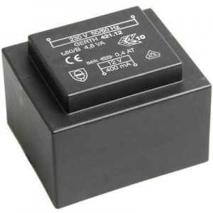 PCB mount transformer 1 x 230 V 1 x 24 V AC 4.80 VA 200 mA
