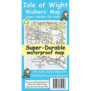 Isle of Wight Walkers' Map Sheet map 2019