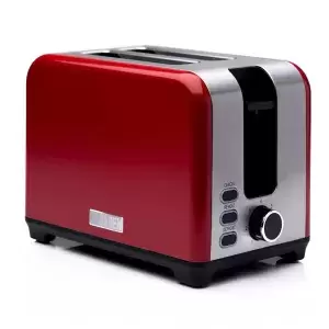 Haden Jersey 2 Slice Toaster 192790 in Red