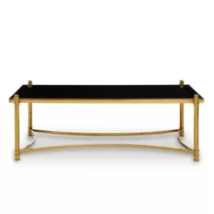 Olivia's Ackley Coffee Table Black And Gold