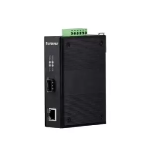 SilverNet 3100P-SFP Unmanaged Gigabit Ethernet (10/100/1000) Black Power over Ethernet (PoE)