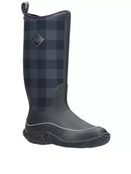 Muck Boots Muck Boot Hale Wellington Boot, Black/Grey, Size 4, Women