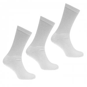 Criminal Criminal 3 Pack Classic Socks Mens - White