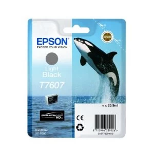 Epson Killer Whale T7607 Light Black Ink Cartridge
