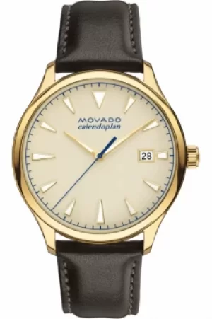 Mens Movado Heritage Series Calendoplan Watch 3650003