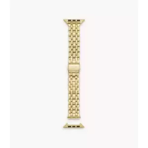 Kate Spade New York Womens -Tone Scallop Stainless Steel Bracelet Band For Apple Watch, 38/40/41Mm - Gold