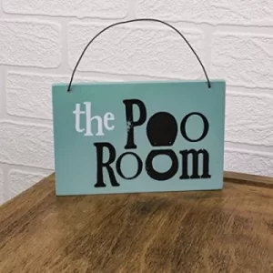 Brightside The Poo Room Sign