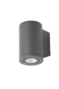 Forum Lighting 10W Zinc Mizar Up/Down Wall Light LED IP54 Anthracite 4000K - ZN-34020-ANTH