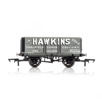 Hornby 7 Plank Wagon Hawkins 1022 Era 2 Model Train