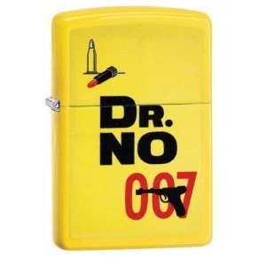 Zippo James Bond 007 Dr No Lemon Finish Windproof Lighter